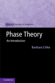 Phase Theory: An Introduction - Book  of the Research Surveys in Linguistics