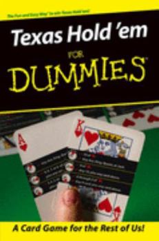 Hardcover Texas Hold'Em for Dummies Book