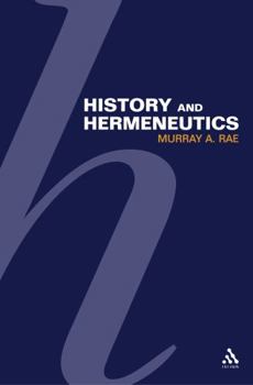 Paperback History and Hermeneutics Book