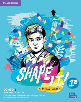 Paperback Shape It! Level 1 Combo B Student's Book and Workbook with Practice Extra Book