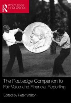 Hardcover The Routledge Companion to Fair Value and Financial Reporting Book