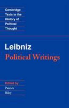 Paperback Leibniz: Political Writings Book