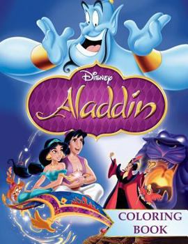 Paperback Aladdin Coloring Book: Great Book for Aladdin Fans Book