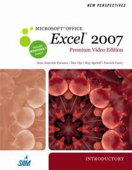 Paperback New Perspectives on Microsoft Office Excel 2007, Introductory [With DVD] Book