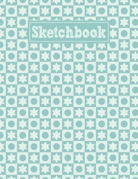 Sketchbook: 8.5 x 11 Notebook for Creative Drawing and Sketching Activities with Unique Geometric Shapes Themed Cover Design