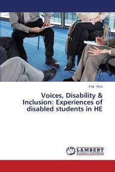 Paperback Voices, Disability & Inclusion: Experiences of Disabled Students in He Book