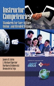 Paperback Instructor Competencies: Standards for Face-To-Face, Online, and Blended Settings Book