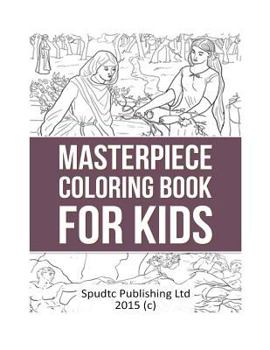 Paperback Masterpiece Coloring Book for Kids Book