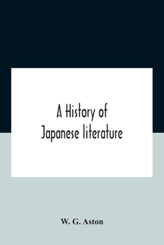 A History of Japanese Literature