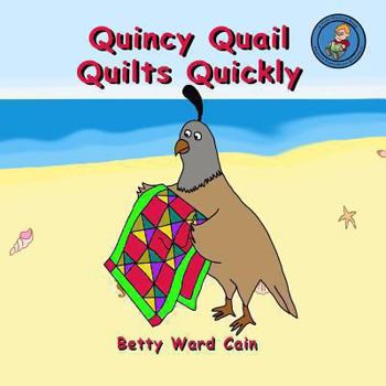 Paperback Quincy Quail Quilts Quickly Book
