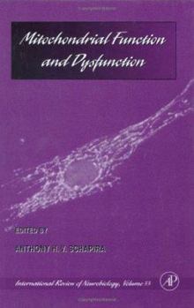 Hardcover Mitochondrial Function and Dysfunction (Volume 53) (International Review of Neurobiology, Volume 53) Book
