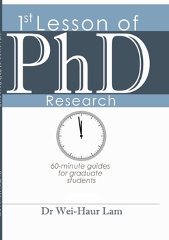 Paperback 1st Lesson of PhD Research Book