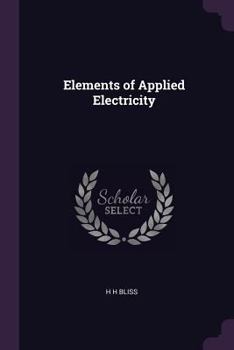 Paperback Elements of Applied Electricity Book