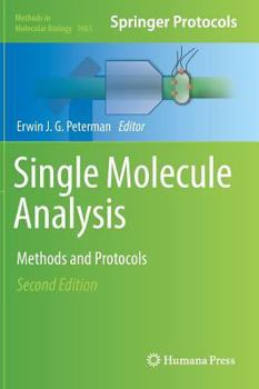 Hardcover Single Molecule Analysis: Methods and Protocols Book