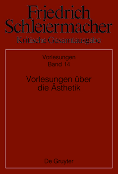 Hardcover Vorlesungen Über Die Ästhetik [German] Book