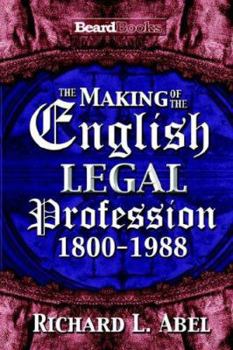 Paperback The Making of the English Legal Profession Book