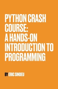 Paperback Python Crash Course: A Hands-On Introduction to Programming Book