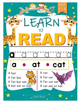 Paperback Learn to Read Phonic Activity Workbook: Teach Your Child to Read with our Easy Lessons, Words and Phonics Activity Workbook for Beginning Readers Ages Book
