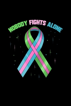 Paperback Nobody Fights Alone: Weekly Planner 2020 6x9 - Metastatic Breast Cancer Awareness Notebook Book