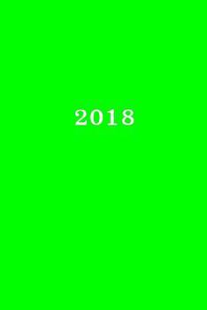 Paperback 2018: Kalender/Terminplaner: 1 Woche auf 2 Seiten, Format ca. A5, Cover gr?n [German] Book