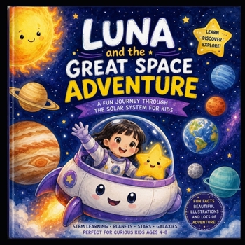 Paperback Luna and the Great Space Adventure: A Fun Journey Through the Solar System for Kids Book