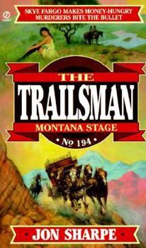 Mass Market Paperback Trailsman 194: Montana Stage: Montana Stage Book