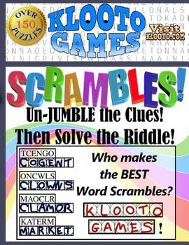 Paperback KLOOTO Games SCRAMBLES! Book