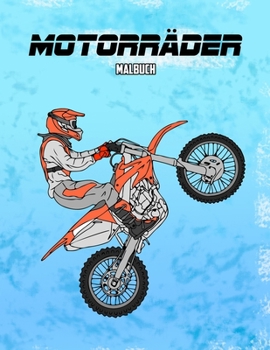 Paperback Motorr?der Malbuch: Volume 3 [German] Book