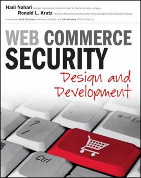 Paperback Web Commerce Security: Design and Development Book