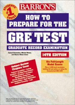 Paperback How to Prepare for the Graduate Record Exam GRE Test Book