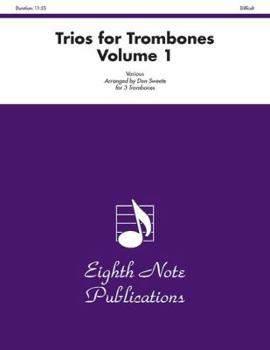 Paperback Trios for Trombones, Vol 1: Score & Parts Book