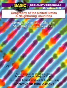 Paperback Map Skills & Geography Grades 4-5: Inventive Exercises to Sharpen Skills and Raise Achievement Book