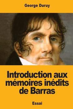 Paperback Introduction aux mémoires inédits de Barras [French] Book