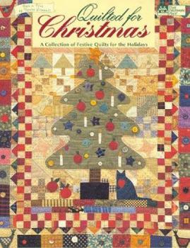 Paperback Quilted for Christmas: A Collection of Festive Quilts for the Holidays Book