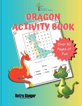 Paperback Hidden Hollow Tales Dragon Activity Book