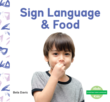 Library Binding Sign Language & Food Book