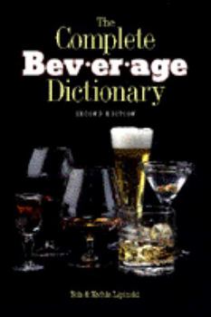 Hardcover The Complete Beverage Dictionary Book