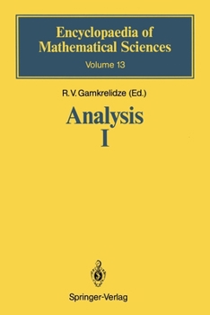 Paperback Analysis I: Integral Representations and Asymptotic Methods Book