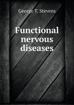 Paperback Functional nervous diseases Book