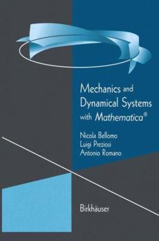 Paperback Mechanics and Dynamical Systems with Mathematica(r) Book