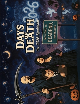 Paperback Days Of Death Calendar Book