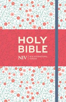Hardcover NIV Thinline Floral Cloth Bible (New International Version) Book