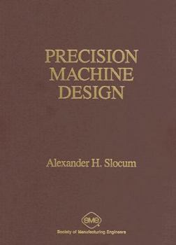 Paperback Precision Machine Design Book