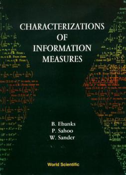 Hardcover Characterization of Information Measures Book