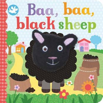 Board book Baa, Baa, Black Sheep Finger Puppet Book