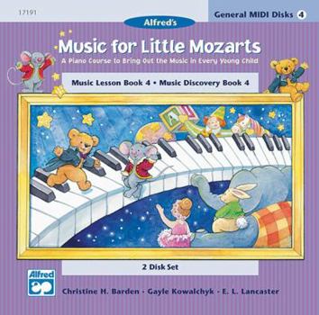 Paperback Music for Little Mozarts: GM 2-Disk Sets for Lesson and Discovery Books, Le Book