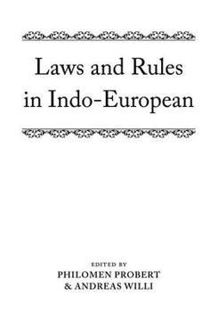 Hardcover Laws and Rules in Indo-European Book