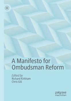 Paperback A Manifesto for Ombudsman Reform Book