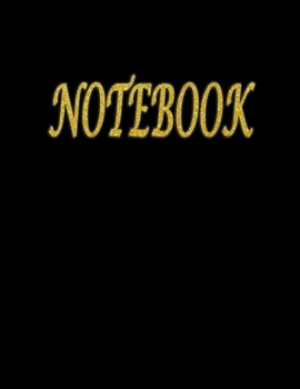 Composition Notebook: One Subject Daily Journal Notebook, College Ruled (Large, 8.5 x 11 in, with 120 Pages) (Basic Black Notebook)