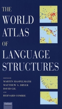 Hardcover The World Atlas of Language Structures [With CDROM] Book